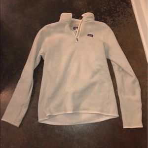 Tan Patagonia Quarter Zip